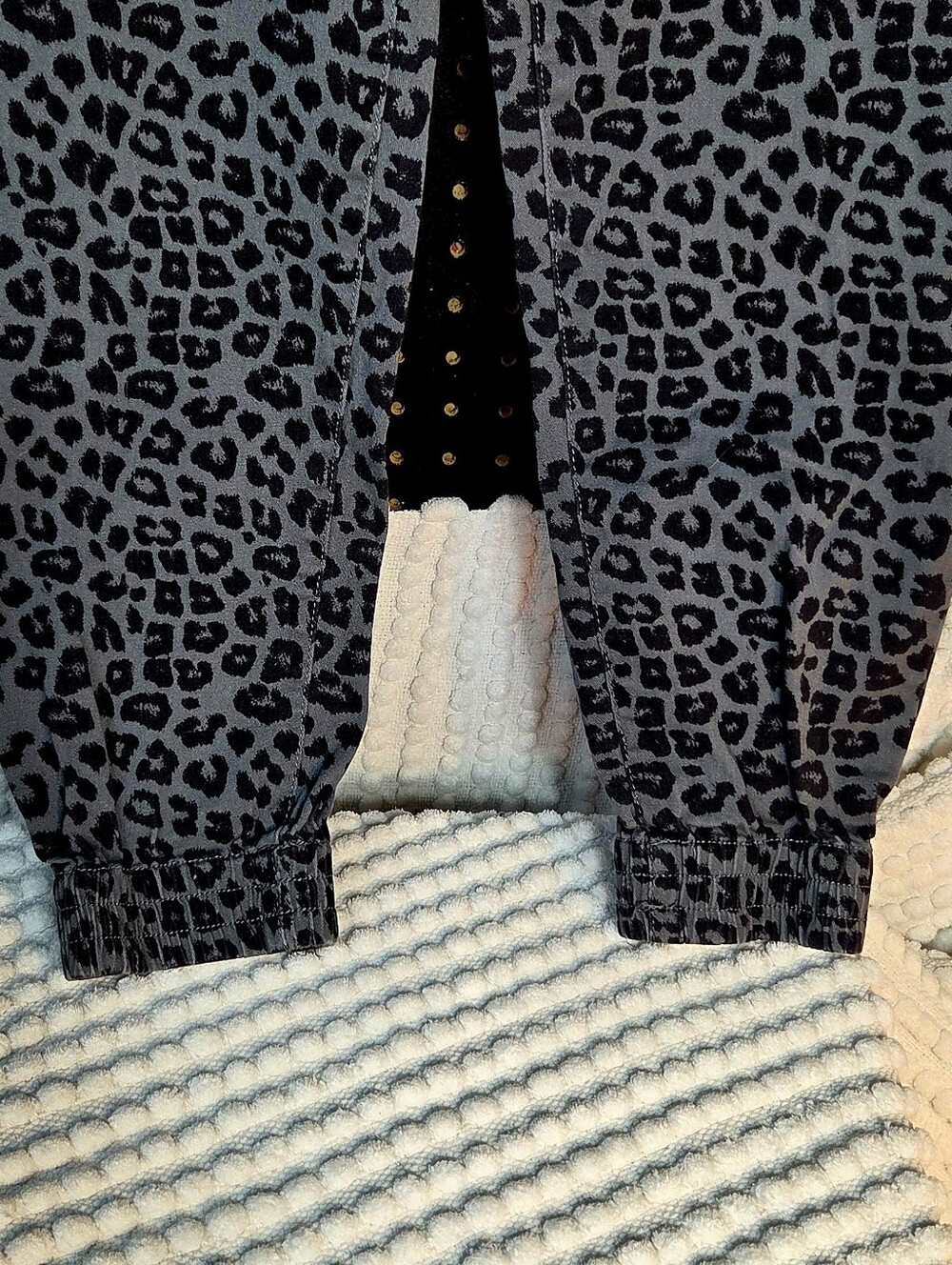 CELEBRITY PINK Gray Cheetah Print Pant - Picture 2 of 7